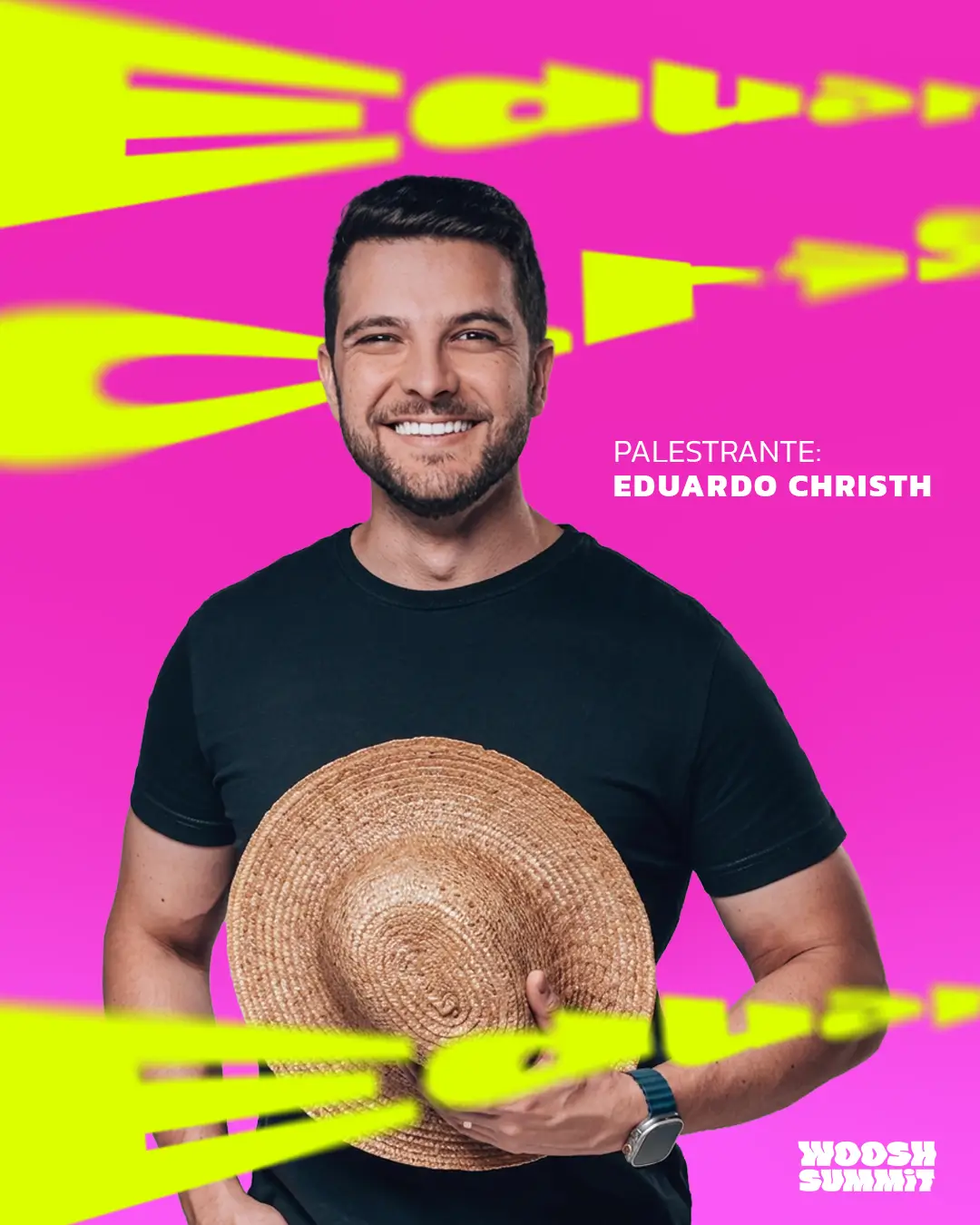 Eduardo Christ, palestrante confirmado no Woosh Summit
