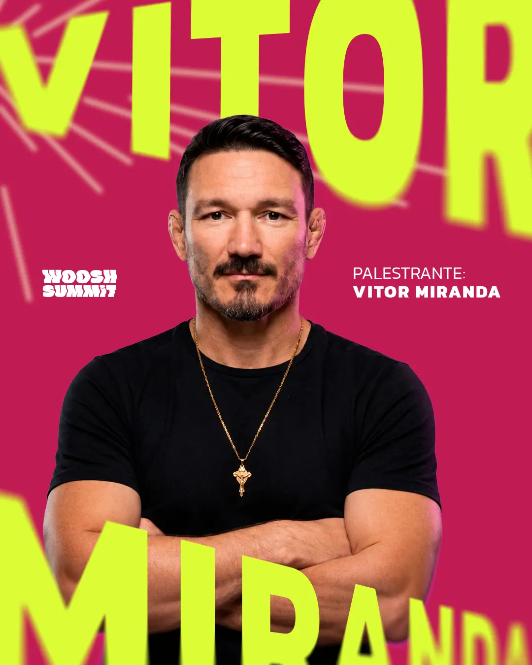 Vitor Miranda, palestrante confirmado no Woosh Summit