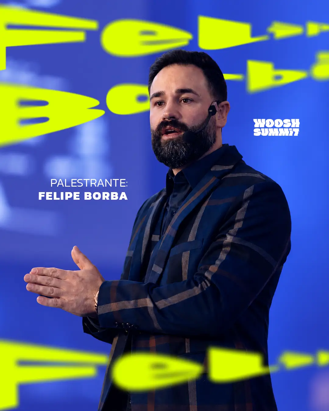 Felipe Borba, palestrante confirmado no Woosh Summit
